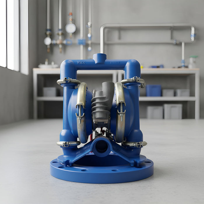 Bomba De Diafragma Neumático De 1-1/2 Azul X No Aplica