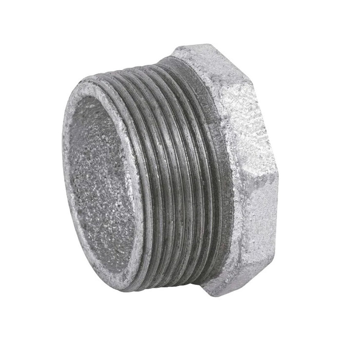 Conexion Bushing De 2 Hembra X 2-1/2 Macho Acero Negro